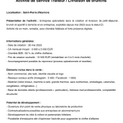 Vente - Restaurant rapide - Cuisines - Traiteur - Saint Pierre (97410)