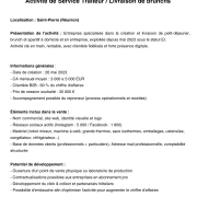 Vente - Restaurant rapide - Cuisines - Traiteur - Saint Pierre (97410)